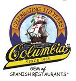 Screen capture of Columbia Restaurant logo
