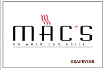 Mac's An American Grill logo