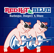 Red Hot & Blue Barbeque, Burers & Blues logo